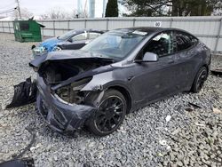 Salvage cars for sale at Windsor, NJ auction: 2022 Tesla Model Y