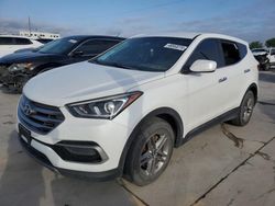 Salvage cars for sale at Grand Prairie, TX auction: 2017 Hyundai Santa FE Sport