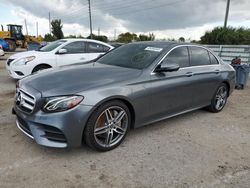 Salvage cars for sale at auction: 2020 Mercedes-Benz E 350