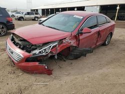 Salvage cars for sale at Phoenix, AZ auction: 2017 Hyundai Sonata SE