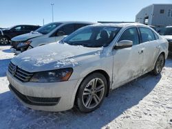 Salvage cars for sale from Copart Nisku, AB: 2013 Volkswagen Passat SE