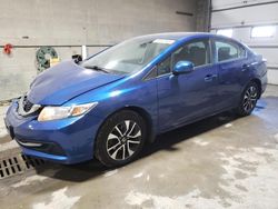 Honda Civic salvage cars for sale: 2013 Honda Civic EX