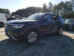 Salvage cars for sale at Seaford, DE auction: 2021 Volkswagen Atlas SEL