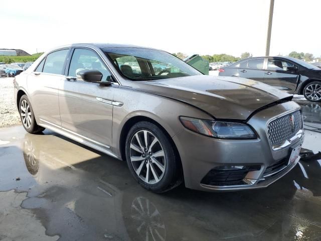 2018 Lincoln Continental Premiere