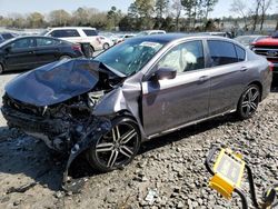 Honda Accord Sport salvage cars for sale: 2017 Honda Accord Sport