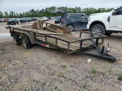 Salvage trucks for sale at Houston, TX auction: 2016 Cand Trailer