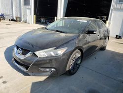 Salvage cars for sale from Copart Gaston, SC: 2016 Nissan Maxima 3.5S