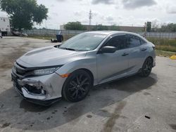 Honda salvage cars for sale: 2017 Honda Civic Sport Touring