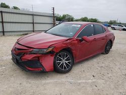Salvage cars for sale from Copart New Braunfels, TX: 2023 Toyota Camry SE Night Shade