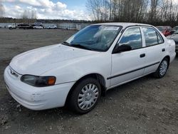 Toyota Corolla VE salvage cars for sale: 1999 Toyota Corolla VE