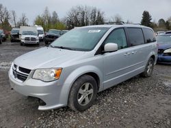 Salvage cars for sale from Copart Portland, OR: 2011 Dodge Grand Caravan Crew