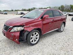 Salvage cars for sale at New Braunfels, TX auction: 2011 Lexus RX 350