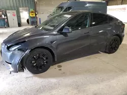 Salvage cars for sale at Eldridge, IA auction: 2020 Tesla Model Y