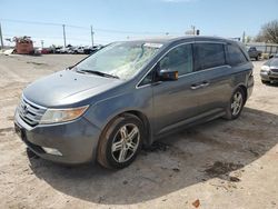 Salvage cars for sale at Oklahoma City, OK auction: 2012 Honda Odyssey Touring