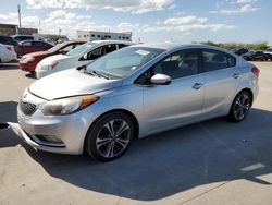 KIA Forte EX salvage cars for sale: 2014 KIA Forte EX