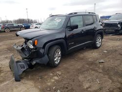 Salvage cars for sale at Woodhaven, MI auction: 2018 Jeep Renegade Latitude