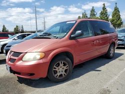 Salvage cars for sale at Rancho Cucamonga, CA auction: 2002 Dodge Grand Caravan EX