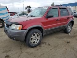 Salvage cars for sale from Copart Woodhaven, MI: 2004 Ford Escape XLT