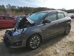 Salvage cars for sale at Seaford, DE auction: 2017 Ford C-MAX Titanium