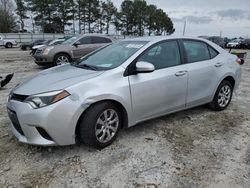 Vehiculos salvage en venta de Copart Loganville, GA: 2014 Toyota Corolla L