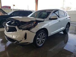 Salvage cars for sale from Copart Homestead, FL: 2022 Acura RDX Technology