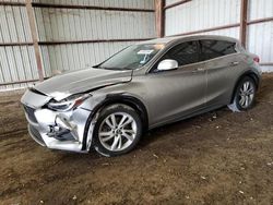 Salvage cars for sale from Copart Houston, TX: 2018 Infiniti QX30 Base