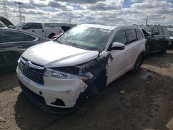 Toyota salvage cars for sale: 2016 Toyota Highlander XLE