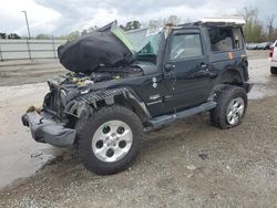 Salvage cars for sale at Lumberton, NC auction: 2014 Jeep Wrangler Sahara