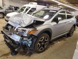 Salvage cars for sale at Wheeling, IL auction: 2018 Subaru Crosstrek Limited