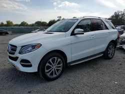 Salvage cars for sale at Riverview, FL auction: 2016 Mercedes-Benz GLE 350 4matic