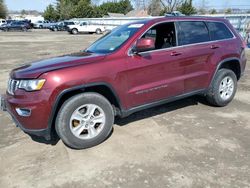 Salvage cars for sale from Copart Finksburg, MD: 2017 Jeep Grand Cherokee Laredo