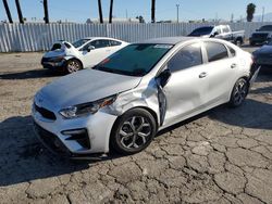 Salvage cars for sale at Van Nuys, CA auction: 2021 KIA Forte FE