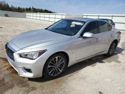 Salvage cars for sale at Franklin, WI auction: 2019 Infiniti Q50 Luxe