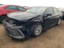 Salvage cars for sale at Elgin, IL auction: 2022 Toyota Camry LE
