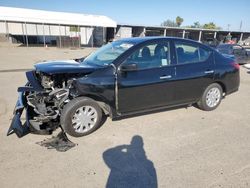 Salvage cars for sale at Fresno, CA auction: 2017 Nissan Versa S