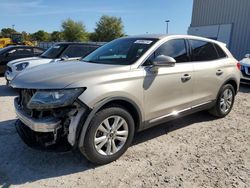 Lincoln MKX salvage cars for sale: 2017 Lincoln MKX Premiere