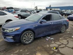 Salvage cars for sale at Woodhaven, MI auction: 2019 KIA Optima LX