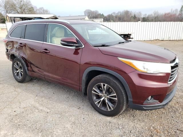 2016 Toyota Highlander XLE