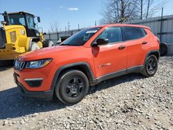 Jeep Compass salvage cars for sale: 2021 Jeep Compass Sport