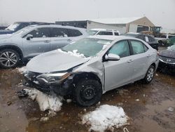 Salvage cars for sale at Brighton, CO auction: 2014 Toyota Corolla L
