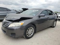 Salvage cars for sale from Copart San Antonio, TX: 2010 Toyota Camry Base