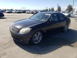 Vehiculos salvage en venta de Copart Rancho Cucamonga, CA: 2007 Infiniti M45 Base