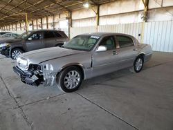 Salvage cars for sale at Phoenix, AZ auction: 2009 Lincoln Town Car Signature Limited