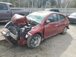 Salvage cars for sale at Gaston, SC auction: 2017 Nissan Versa S