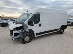 Salvage cars for sale from Copart Houston, TX: 2023 Dodge RAM Promaster 2500 2500 High