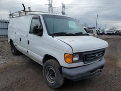 Salvage cars for sale from Copart Elgin, IL: 2007 Ford Econoline E150 Van