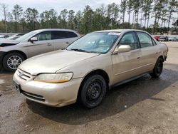Salvage cars for sale from Copart Harleyville, SC: 2002 Honda Accord LX
