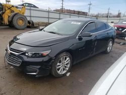 Salvage cars for sale at Chicago Heights, IL auction: 2018 Chevrolet Malibu LT