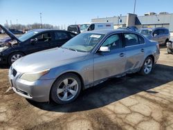 BMW 530 I salvage cars for sale: 2005 BMW 530 I