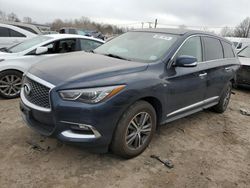 Infiniti salvage cars for sale: 2019 Infiniti QX60 Luxe